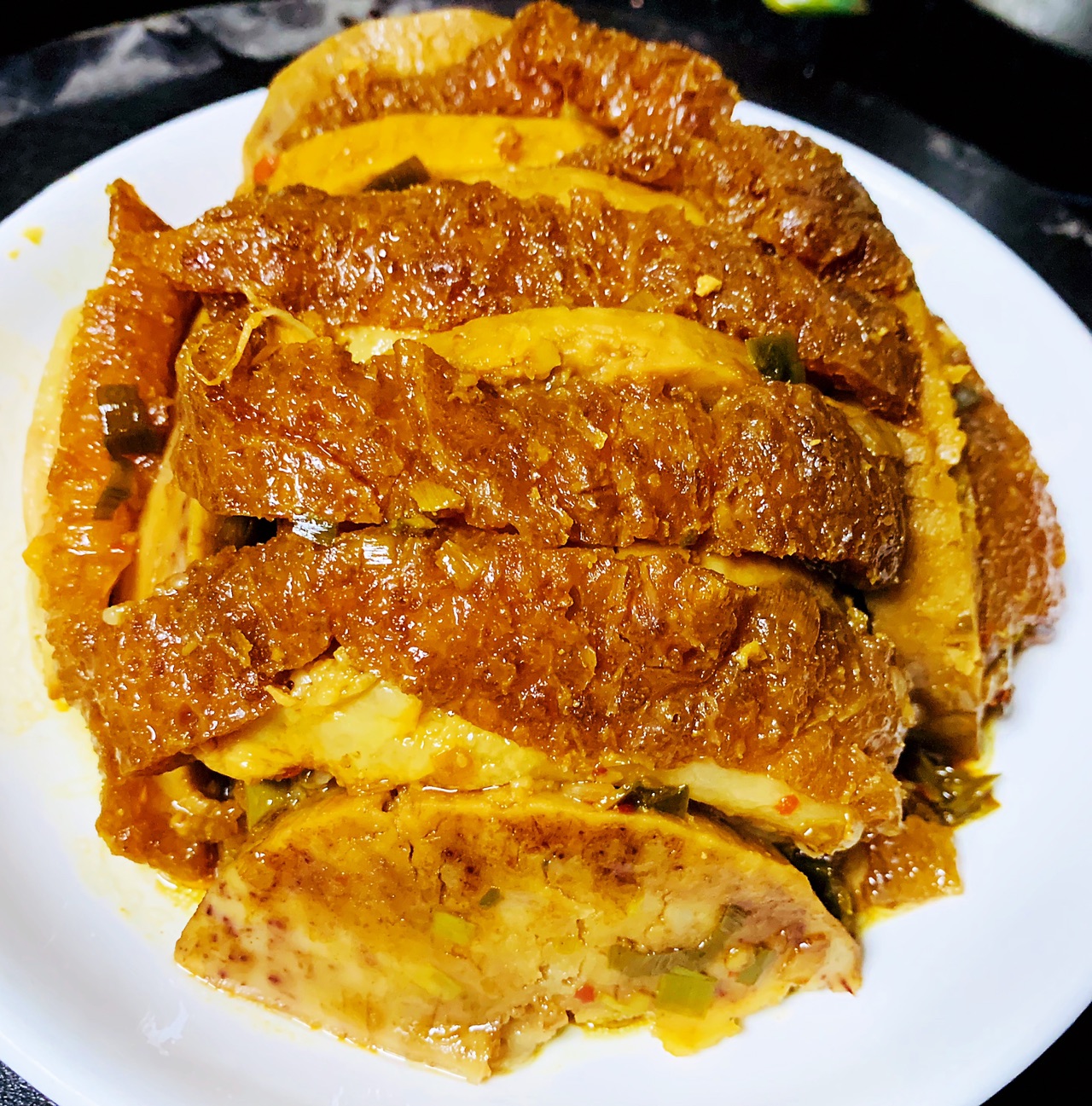 荔浦芋扣肉的做法图解14