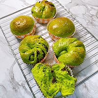 抹茶红豆烤面包的做法图解18