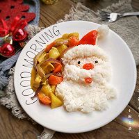 圣诞咖喱鸡饭#令人羡慕的圣诞大餐#的做法图解15