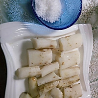 山药沾白糖的做法图解5