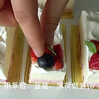 草莓冻芝士蛋糕（视频菜谱)的做法图解12