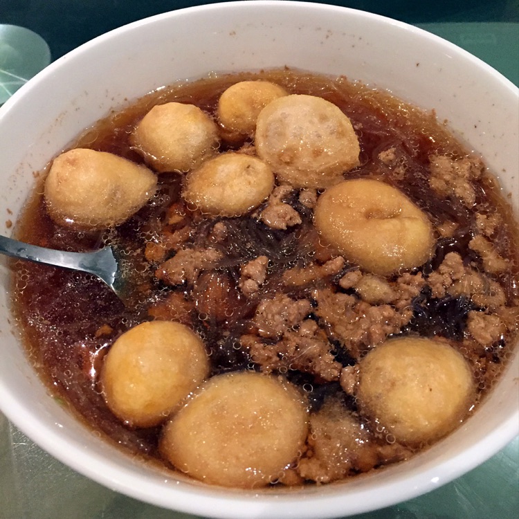 肉糜粉丝汤