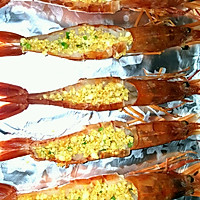 蒜蓉芝士焗大虾的做法图解9
