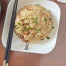 双椒鸡腿饭