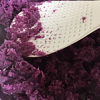 水晶紫薯卷的做法图解3