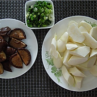 香菇焖茭白:一碗赛荤菜的素菜的做法图解3
