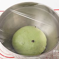 抹茶蔓越莓吐司的做法图解4