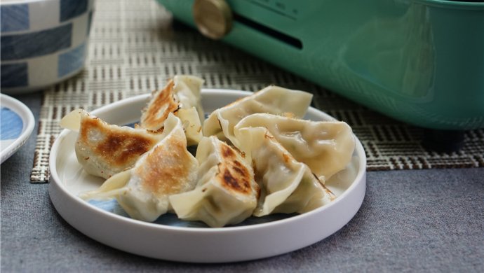 胡葱鲜肉煎饺