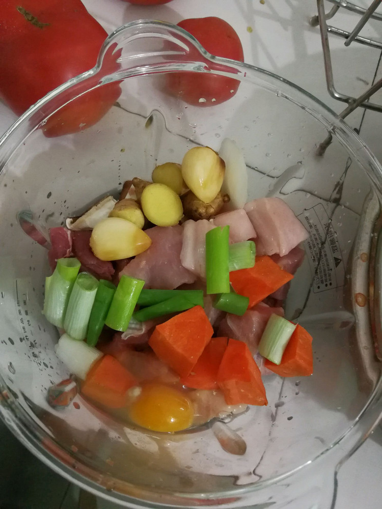 番茄青菜肉丸汤的做法