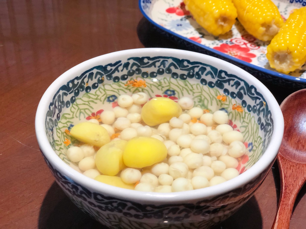 栗子鸡头米的做法图解5