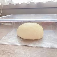 超柔软牛奶卷卷面包的做法图解2