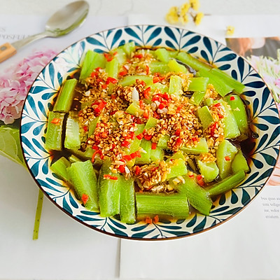 蒜蓉蒸丝瓜