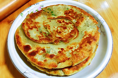 麻香葱油饼