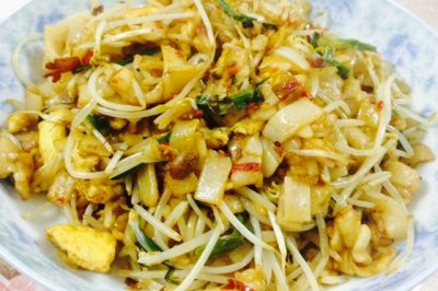 鸡蛋炒粉