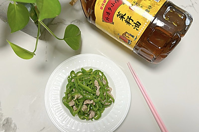 青椒炒肉丝
