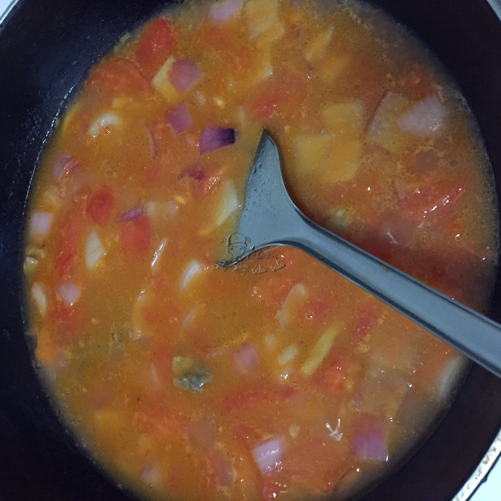 番茄牛肉蔬菜汤的做法图解10