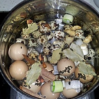 五香茶叶鸡蛋鹌鹑蛋的做法图解4