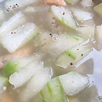 三色藜麦冬瓜汤#花10分钟，做一道菜！#的做法图解5