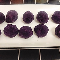 紫薯饼的做法图解4