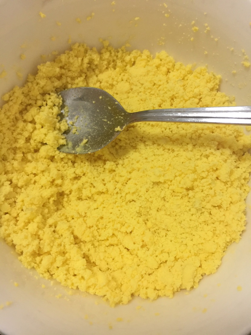 黑芝麻玛格丽特饼干的做法图解3