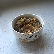 快手早餐｜香菇豆角饭