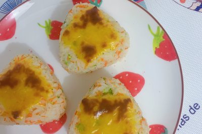 芝士烤饭团