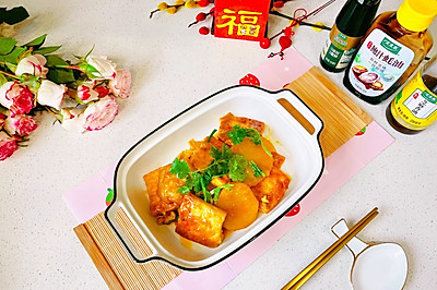 鲍汁蚝油香锅豆腐土豆