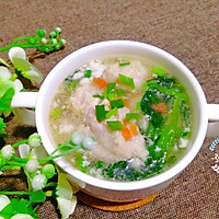 青菜番茄肉丸汤【张梦伊】的做法图解13