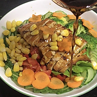 #夏日开胃餐#鸡肉蔬菜沙拉的做法图解13
