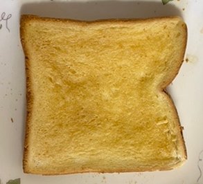 简单又美味的早餐——蜂蜜黄油面包片