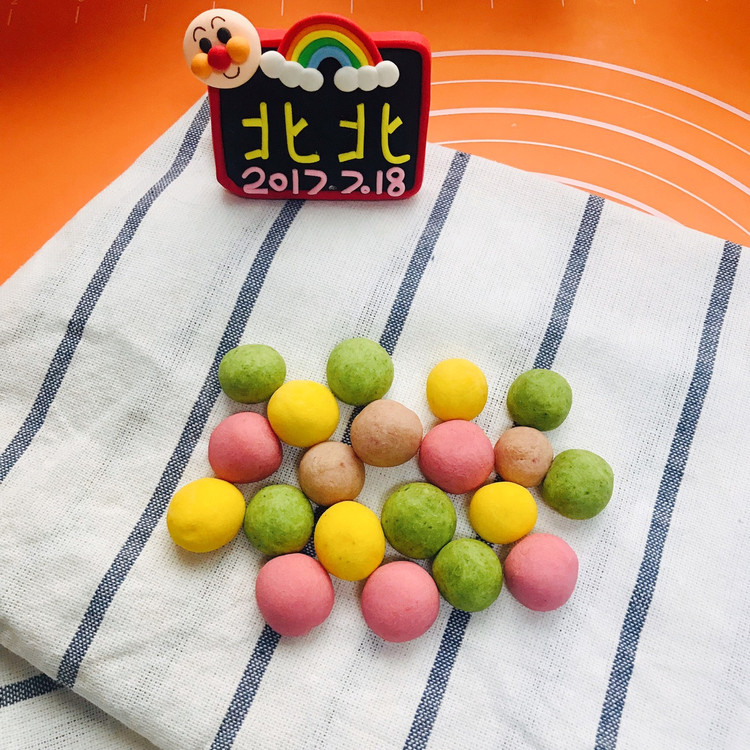 果蔬小奶豆~宝宝零食不可错过的做法