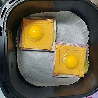 #安佳黄金拍档#黄金芝士太阳蛋吐司的做法图解4