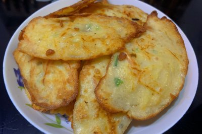 土豆胡萝卜丝饼