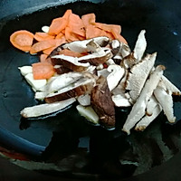 #东古家味美食#香菇炒油菜的做法图解3