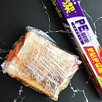 ins网红：超厚沼三明治的做法图解16