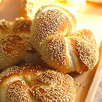 外酥里香，土耳其芝麻圈的做法图解25