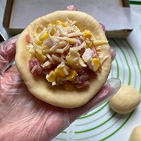 培根芝士面包的做法图解4