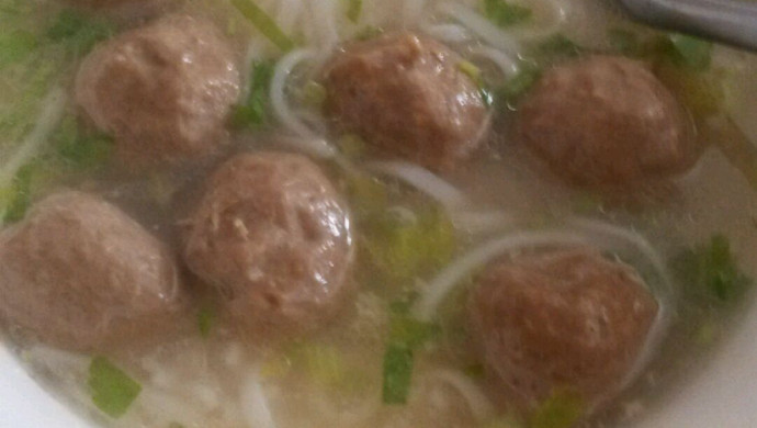 大喜大牛肉粉试用之潮汕牛肉丸粿条