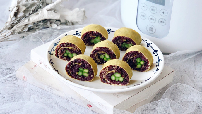 豆皮杂粮卷