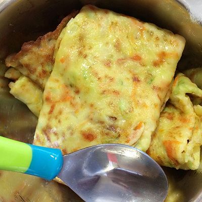 胡萝卜黄瓜鸡蛋饼 宝宝辅食