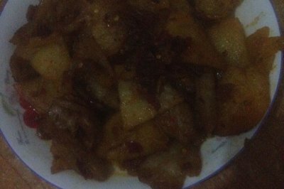 面皮炒回锅肉【小时候我的最爱