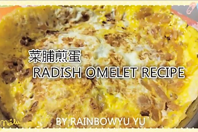 菜脯煎蛋 RADISH OMELET