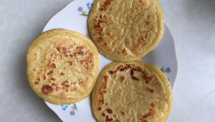 奶香玉米饼