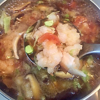 #多力金牌大厨带回家-上海站#时锦蔬菜虾滑汤的做法图解6