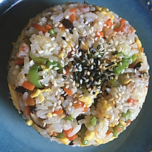 虾仁炒饭