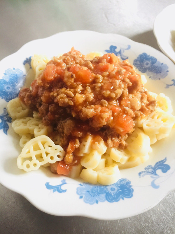 肉沫意大利面