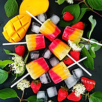 炫彩水果冰棒#春天不减肥，夏天肉堆堆#的做法图解16