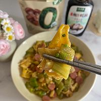 #黄河路美食#黄瓜火腿炒鸡蛋的做法图解11