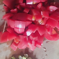 减脂健身餐系列-番茄豆花米线的做法图解2