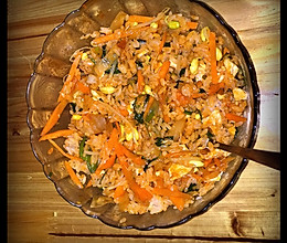 韩国泡菜拌饭的做法